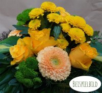 Floristenstrauß in der Farbe: gelb  im Wert von 19,80 Euro