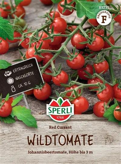 Sperli Samen, Wildtomate, (Solanum pimpinellifolium), Sorte: Red Currant
