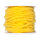 Wollschnur mit Juteeinlage, 5mm Durchmesser, 10m auf der Rolle, Farbe: gelb
